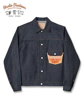 STUDIO D'ARTISAN ステュディオダルチザン 15oz.スヴィンゴールド