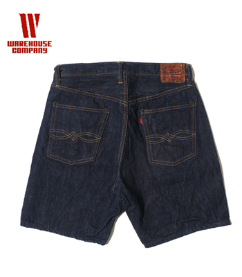 WAREHOUSE ウエアハウス デニムショーツ|13.5oz『DD-1550 DENIM