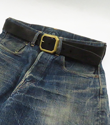 Vintage Works ヴィンテージワークス 真鍮バックル|7ホール