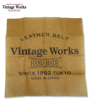 Vintage Works ヴィンテージワークス 銀メッキ真鍮バックル|17ホール