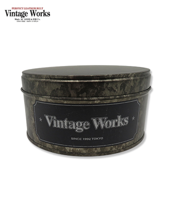 Vintage Works ヴィンテージワークス 艶消し真鍮バックル|17ホール