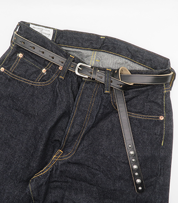 Vintage Works ヴィンテージワークス 艶消し真鍮バックル|17ホール