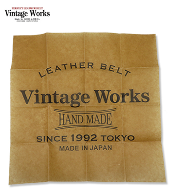 Vintage Works ヴィンテージワークス 厚銀メッキ真鍮バックル|7ホール