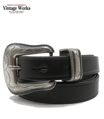 Vintage Works ヴィンテージワークス 芯通し|厚銀メッキ真鍮バックル