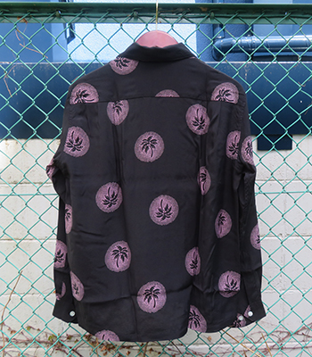DUKE KAHANAMOKU SUN SURF サンサーフLONG SLEEVE RAYON ALOHA SHIRT