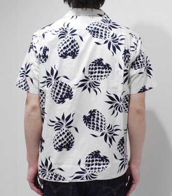 デュークカハナモク 半袖 レーヨン DUKE'S PINEAPPLE Mサイズ SUNSURF】サンサーフ・DUKE KAHANAMOKU(デュークカハナモク)半袖