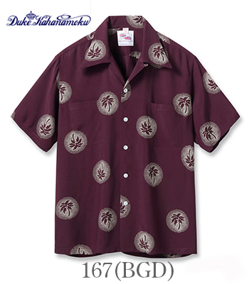 DUKE KAHANAMOKU SUN SURF サンサーフ SHORT SLEEVE RAYON ALOHA SHIRT
