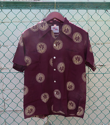 DUKE KAHANAMOKU SUN SURF サンサーフ SHORT SLEEVE RAYON ALOHA SHIRT