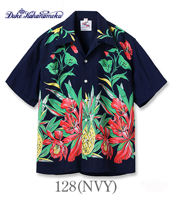 DUKE KAHANAMOKU SUN SURF サンサーフ SHORT SLEEVE RAYON ALOHA SHIRT