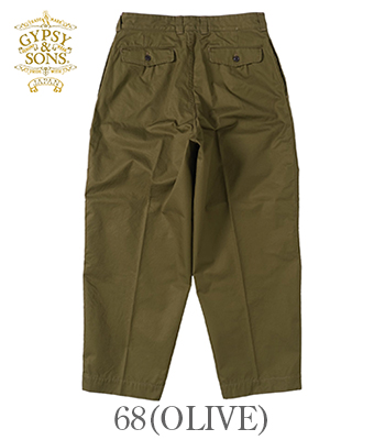 GYPSY＆SONS ジプシーアンドサンズ VENTLE|フレンチチノトラウザース