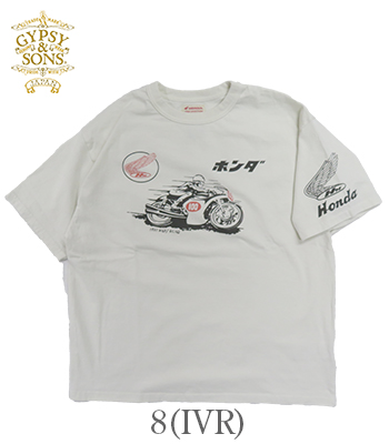 GYPSY＆SONS ジプシーアンドサンズ 半袖|空紡糸|リサイクルコットン