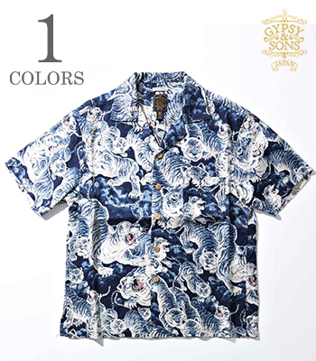 GYPSY＆SONS ジプシーアンドサンズ 半袖|百虎|インディゴ|リネン