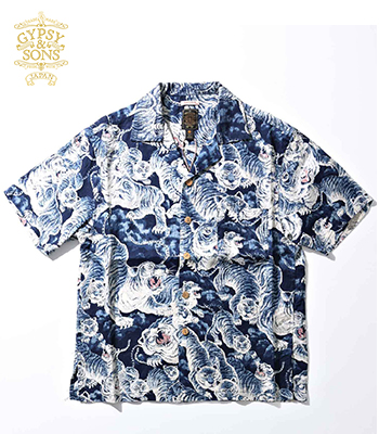 GYPSY＆SONS ジプシーアンドサンズ 半袖|百虎|インディゴ|リネン