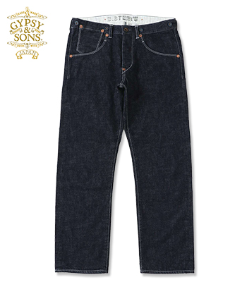 GYPSY＆SONS ジプシーアンドサンズ 13.5oz.デニム|メンフィス綿