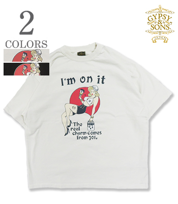 GYPSY＆SONS ジプシーアンドサンズ 半袖|空紡糸|リサイクルコットン