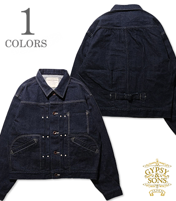 GYPSY＆SONS ジプシーアンドサンズ 12.5oz.|ピットマンズデニム