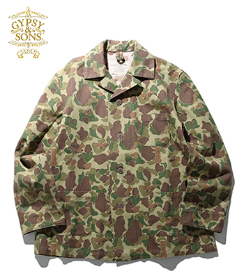 GYPSY＆SONS ジプシーアンドサンズ フロッグスキンカモ|シャツ
