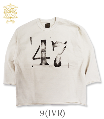 GYPSY＆SONS ジプシーアンドサンズ カットオフ|クルースウェット『CUT