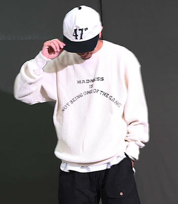 GYPSY＆SONS ジプシーアンドサンズ ワッフル|両Vガゼット|クルー