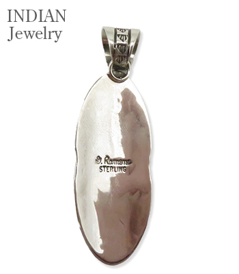 INDIAN JEWELRY ナバホ族|スタンプワーク|ペンダントトップ『Navajo