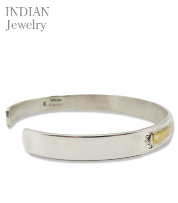 INDIAN JEWELRY ナバホ族|スタンプワーク|バングル『Navajo Stamped