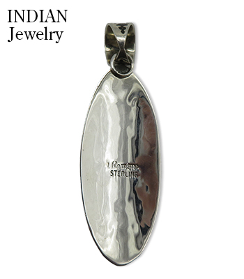 INDIAN JEWELRY ナバホ族|スタンプワーク|ペンダントトップ『Navajo