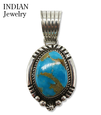 INDIAN JEWELRY ナバホ族|ツイストワイヤーワーク|ペンダントトップ
