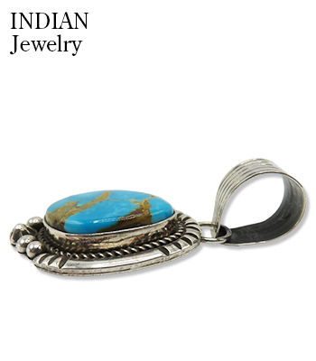 INDIAN JEWELRY ナバホ族|ツイストワイヤーワーク|ペンダントトップ