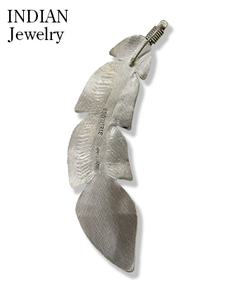 INDIAN JEWELRY ナバホ族|フェザー|ペンダントトップ『Navajo Feather