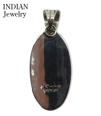 INDIAN JEWELRY ナバホ族|スタンプワーク|ペンダントトップ『Navajo