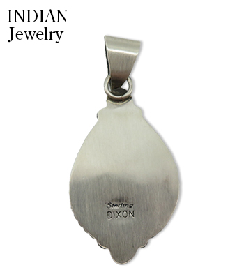 INDIAN JEWELRY ナバホ族|オニキス|ペンダントトップ『Navajo Silver