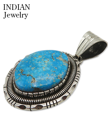 INDIAN JEWELRY ナバホ族|ワイヤーワーク|ペンダントトップ『Navajo