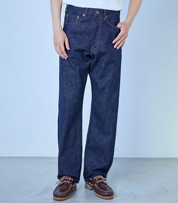 JAPAN BLUE ジャパンブルー CIRCLE|アフリカ綿|ストレート『12.5