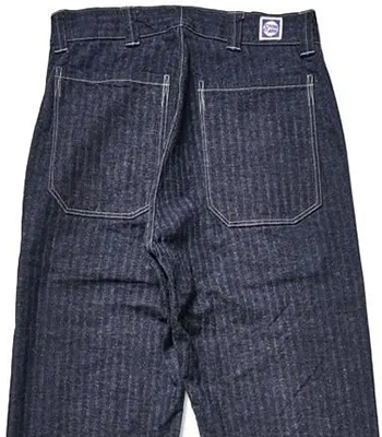 John Gluckow ジョングラッコー WAREHOUSE ストライプデニム|ネット