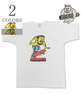 ジョングラッコー Lot JG-CS06 Animal Skater T John Gluckow ジョングラッコー WAREHOUSE 半袖|12/-天竺