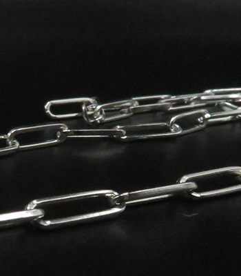 Silver Chain シルバーチェーン|ネックレスチェーン|50cm|小豆|あずき