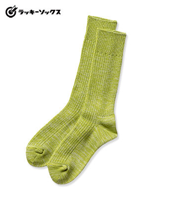 LUCKY SOCKS ラッキーソックス 当たりくじ付き|くつ下|綿糸|リネン混
