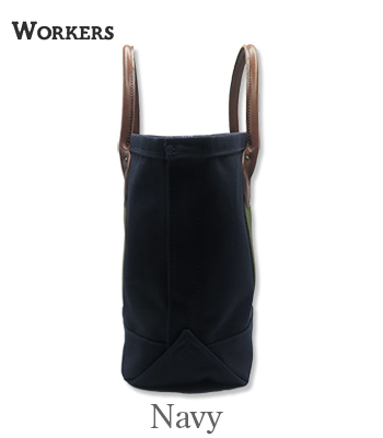 バッグ Workers Leather Handle Tote Bag Navy バッグ Workers Leather Handle Tote Bag Navy バッグ Workers