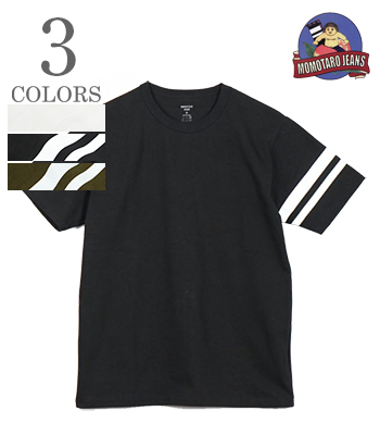 桃太郎ジーンズTシャツセット MOMOTARO JEANS 桃太郎ジーンズ 半袖|8.5oz|度詰め天竺|出陣