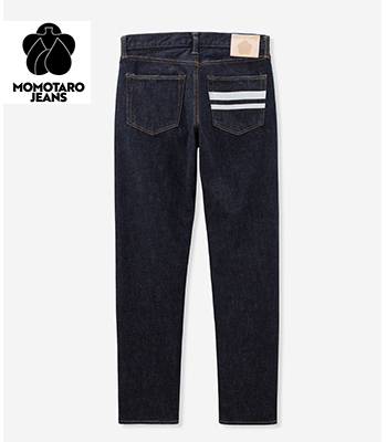 Momotaro Jeans ダークブルー デニム 200 STANDARD TAPERED 14.7oz – MOMOTARO JEANS