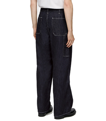 美品　MOMOTARO JEANS ダークブルー オーバーオール サイズ38 美品 MOMOTARO JEANS ダークブルー オーバーオール サイズ38 美