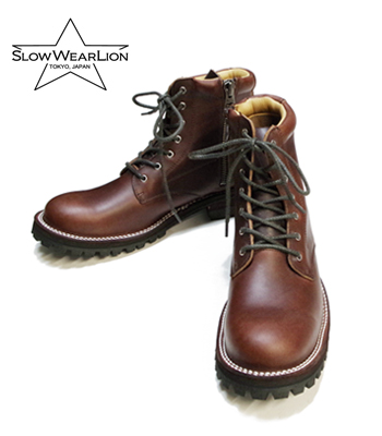 SLOW WEAR LION スローウエアライオン ダブルステッチダウン|クロム