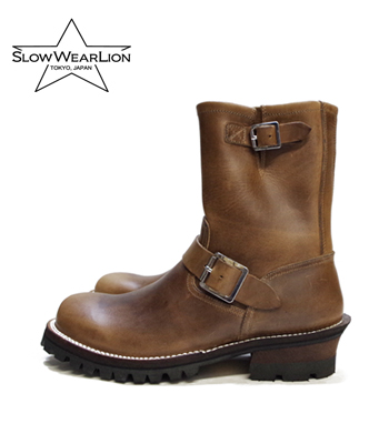 SLOWWEARLIONクロムエクセルレザーエンジニアブーツ5295HT 8E SLOWWEARLIONクロムエクセルレザーエンジニアブーツ5295HT 8E SLOW