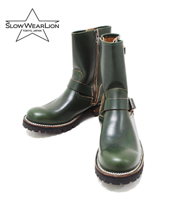 SLOW WEAR LION スローウエアライオン オイルドレザーエンジニアブーツ