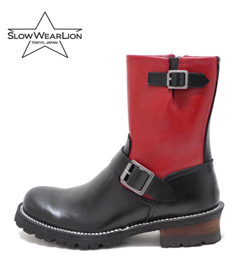 SLOW WEAR LION スローウエアライオン オイルドレザーエンジニアブーツ