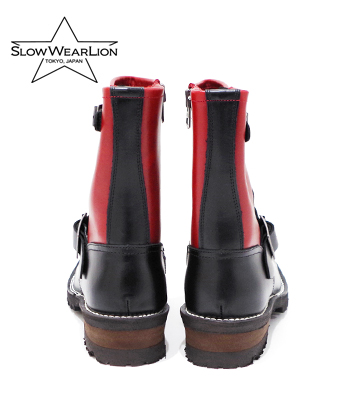 SLOW WEAR LION スローウエアライオン オイルドレザーエンジニアブーツ SLOW WEAR LION スローウエアライオン オイルドレザーエンジニアブーツ