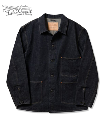 ORGUEIL オルゲイユ 14oz.セルビッジデニム|カバーオール|ワークコート
