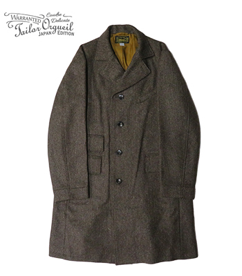 オルゲイユブラウン ツイード シングルブレスト 42サイズ チェスターコート オルゲイユブラウン ツイード シングルブレスト 42サイズ チェスターコート