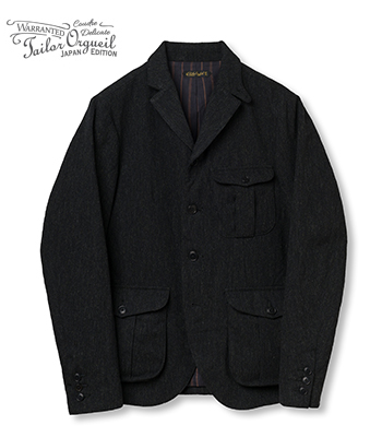 鉄*様 美品 ORGUEIL オルゲイユ サックジャケット ヘリンボーン 42 ORGUEIL オルゲイユ サックジャケット SACK JACKET ワーク クラシック