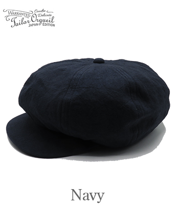 ORGUEIL オルゲイユ コットン|リネン|ラミー|ニュースボーイキャップ